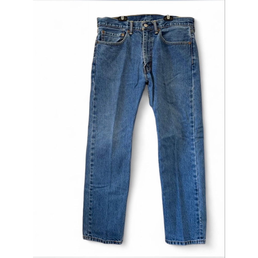 Vtg Men's Levi's 505 Straight Jeans Waist 34x30 Blue
